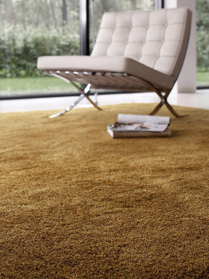 Interfloor Excellence – kleur 850 – Vloerkleed / Karpet op maat goudgeel