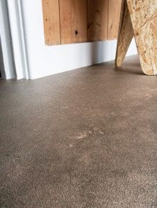 image 6 of 10 - Interfloor Dynamic Cemento - Kleur 673 - Werkkamer detail kopergloed