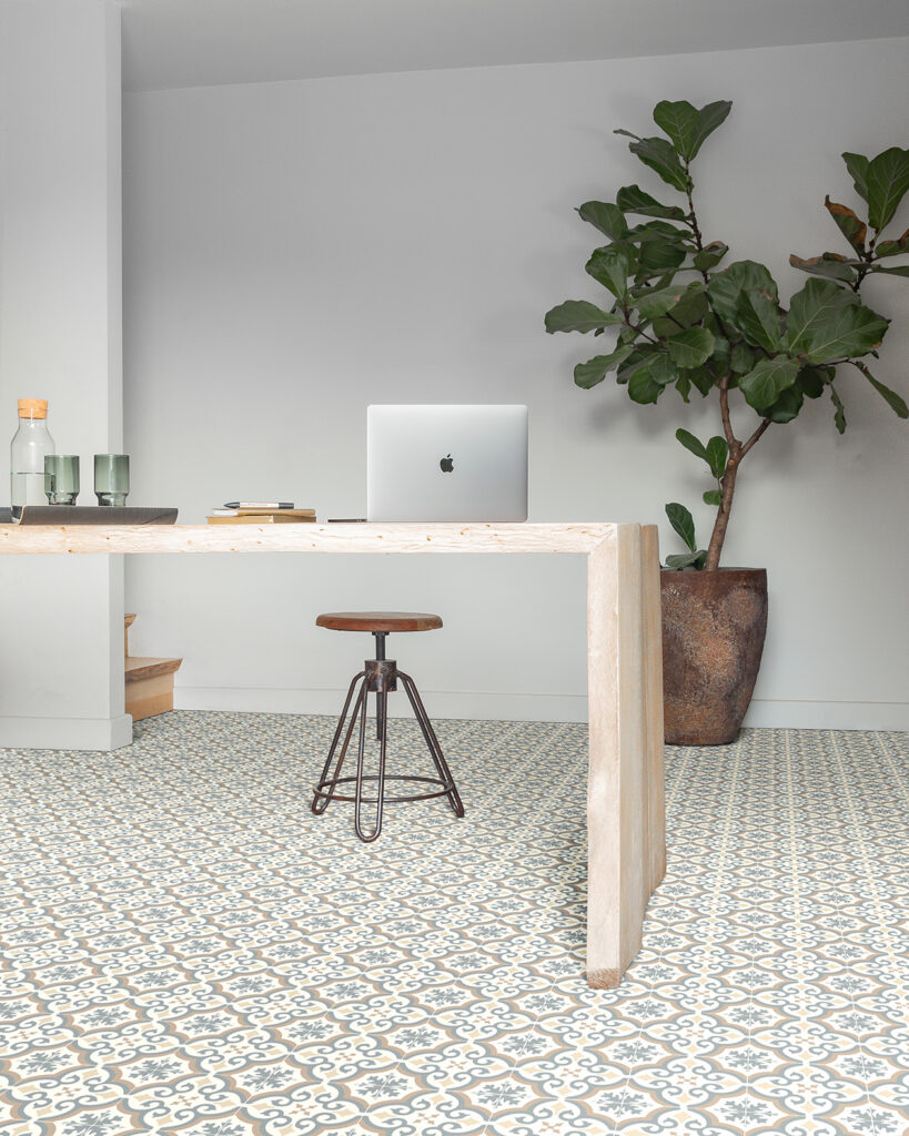 800_Interfloor_modernstone_kleur285_kantoor_bureau_portugesetegel_blauw_beige