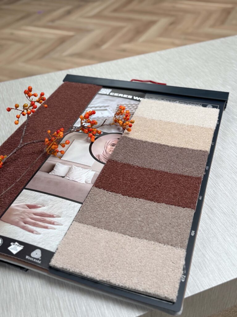 Ceres Wool - Stalenhanger rood:beige