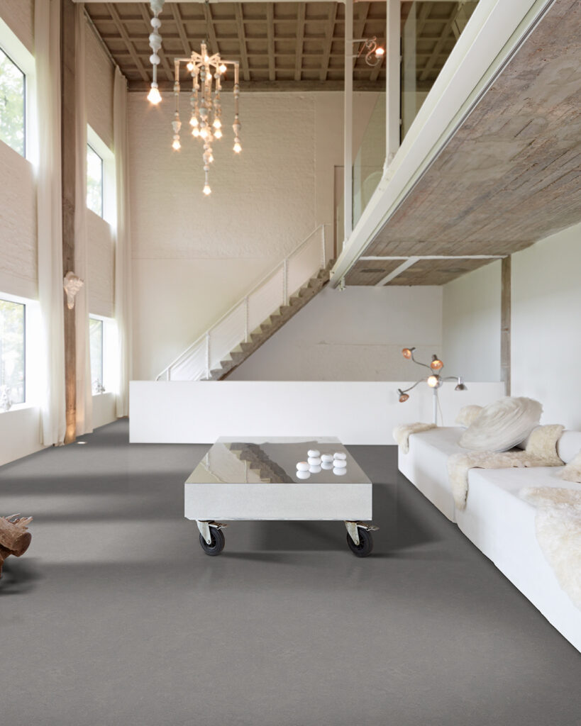 Interfloor_Dynamic_Lino_kleur276_woonkamer_wachtkamer_black_tex_back_betonlook_vloer