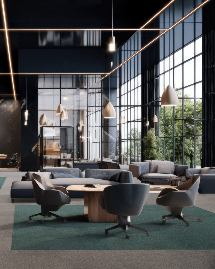 Interfloor_planet_project_SDN_kleur960_en_kleur931_kantoor_sfeervol